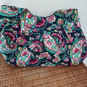 Large Navy Paisley Vera Bradley Bag